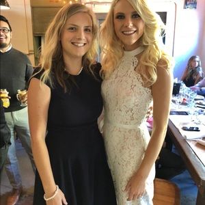 Ivory Lace Jumpsuit - worn once